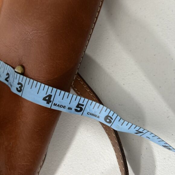 Patrisha Nash Purse Bolsena‎ Shoulder Bag Leather Brown Tote - Picture 10 of 12